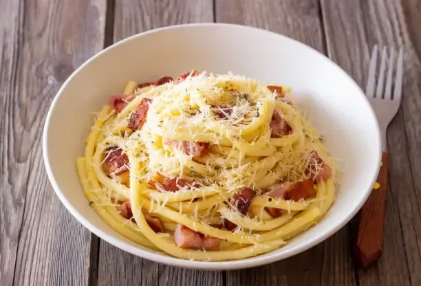 Pasta carbonara